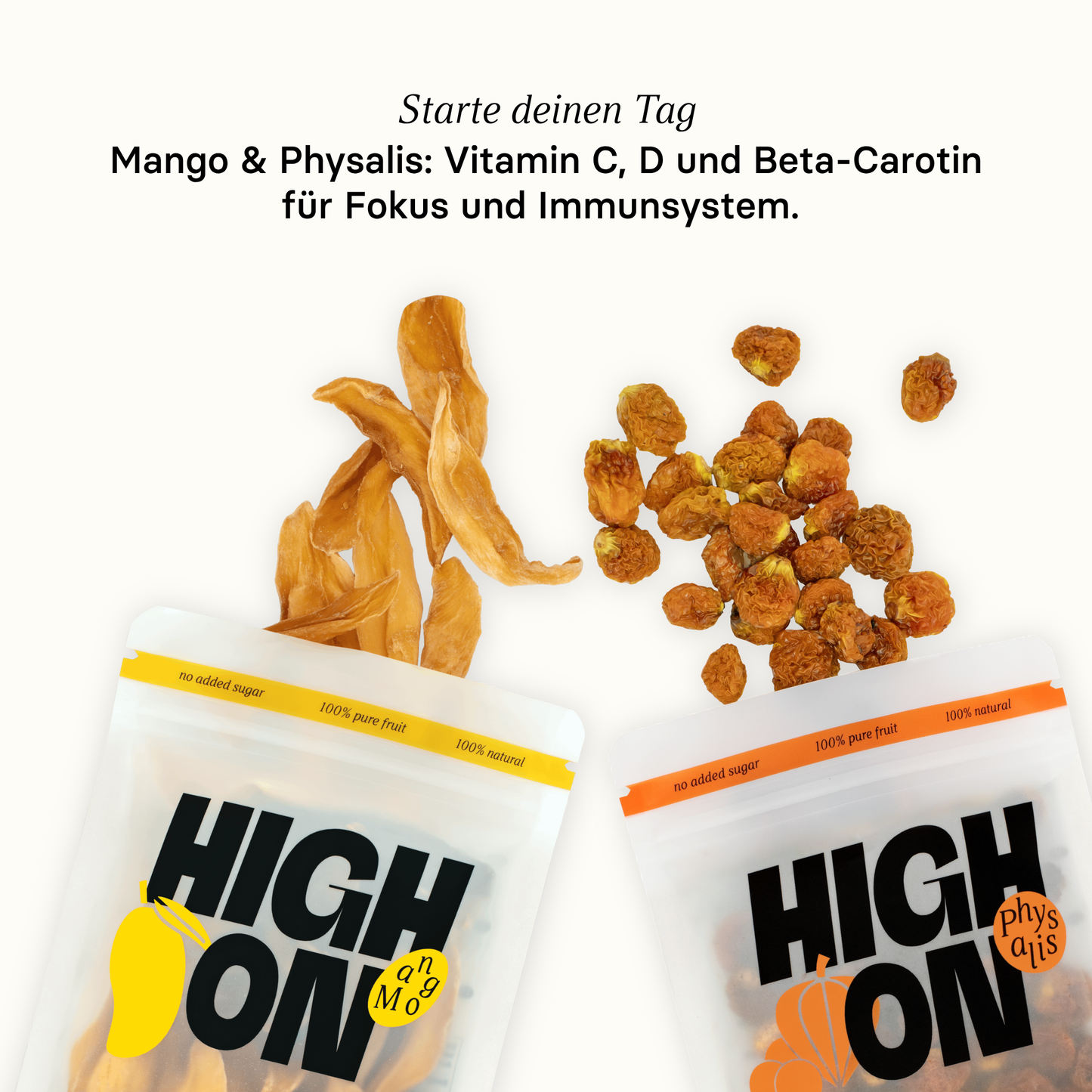 HIGH ON Daily Float Bundle – Bio Trockenfrüchte & Nüsse für deinen ganzen Tag