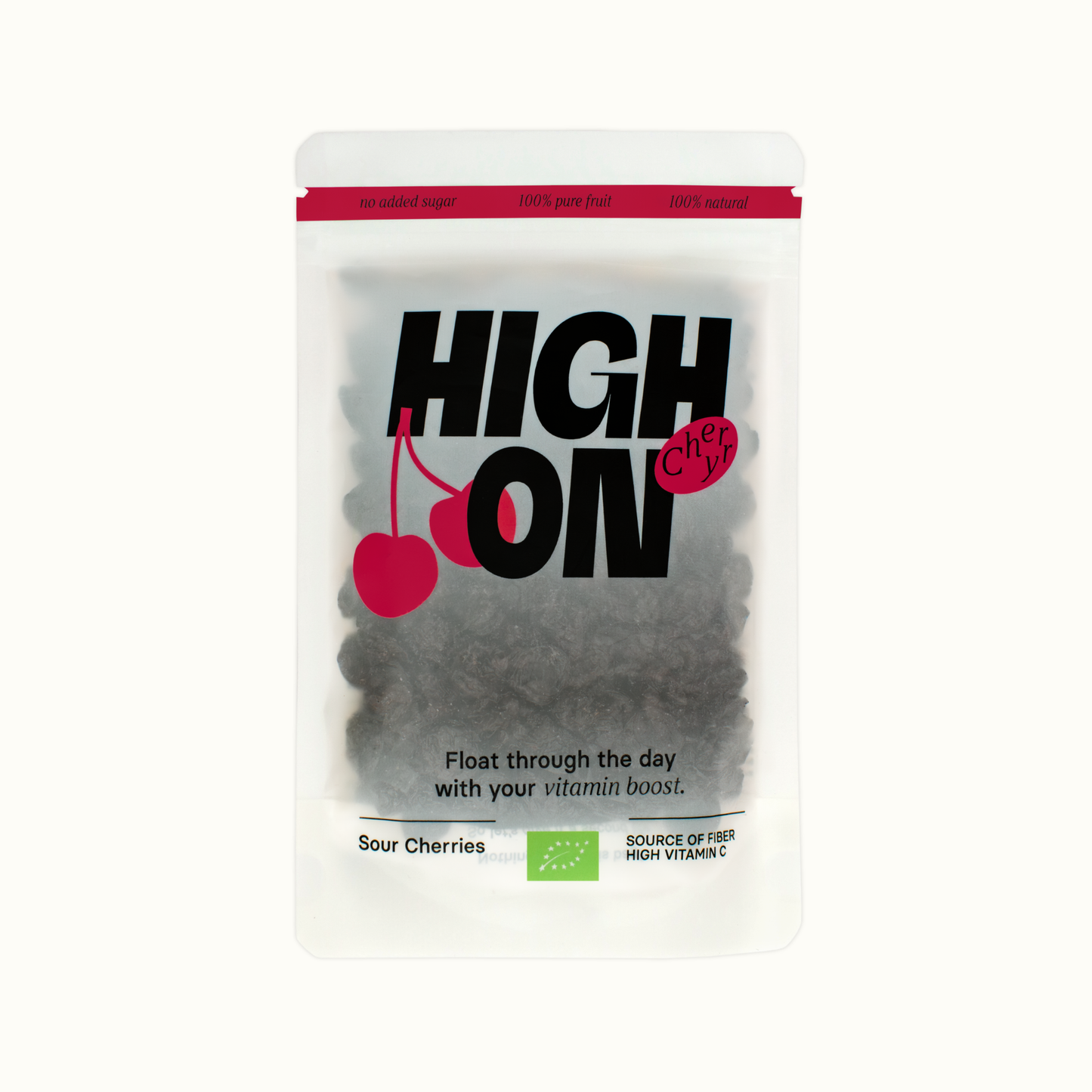 HIGH ON Bio Sauerkirschen getrocknet – natürliches Melatonin, 150g