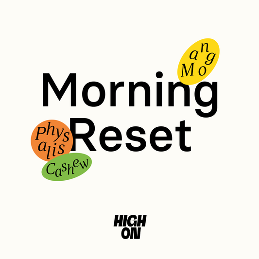HIGH ON Morning Reset Bundle – Bio Energie-Snack für den perfekten Start